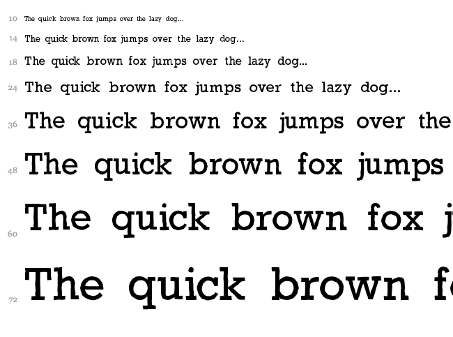 Gycentium Popwell font waterfall